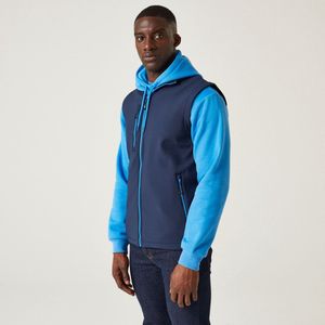 Regatta Navigate 2-Layer Softshell Bodywarmer RG915 - NAVY/FRENCH BLUE - M