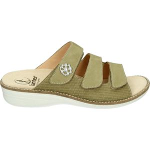 Ganter 205802 - Dames slippers - Kleur: Groen - Maat: 36