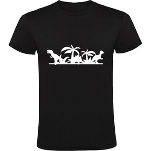 Dino Park Heren T-shirt | Dino | Dinosaurus | cadeau | kado  | shirt