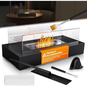 Equivera Tafelhaard - Sfeerhaard - Openhaard op Tafel - Tafelhaard Binnen - Tafelhaarden - Tafel Haard