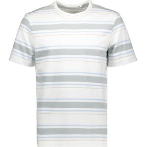 Tom Tailor T-shirt Gestreept T Shirt 1040901xx10 35043 Mannen Maat - XL
