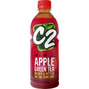 C2 Groene Thee Drink met Appel 500 ml