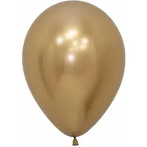 Ballon Goud | unisex | Voor Gender Reveal en Babyshower