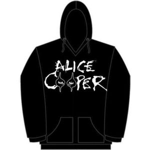 Alice Cooper - Eyes Logo Hoodie/trui - L - Zwart