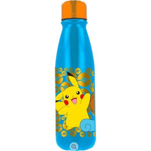 Pokémon aluminium drinkbeker - drinkfles 600 ml - 23.5 cm hoog