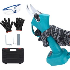 Elektrische Snoeischaar - Heggenschaar - Draadloos Elektrisch Takkenschaar - Tuinschaar - Tuin Snoei Schaar voor Knippen & Snoeien van Heggen & Takken