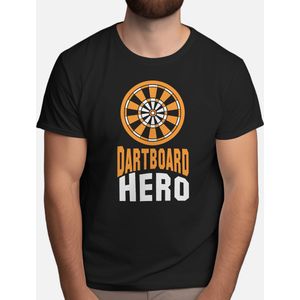 Dartboard Hero - T Shirt - Darts - DartsLife - DartsPlayer - Bullseye - Darten - DartenLeven - DartenSpeler - DartenFamilie - 182