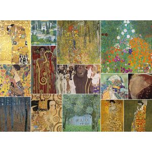 Gustav Klimt - Collage Puzzel  6000 stukjes