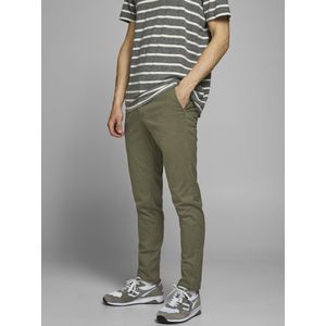 JACK & JONES Marco Bowie loose fit - heren chino - groen - Maat: 29/32