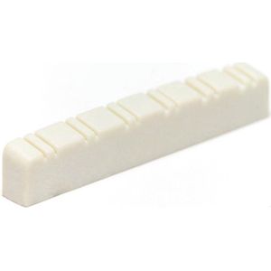 12-string acoustic guitar nut, slotted