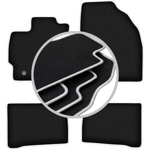 CARLUX-SILVER automatten voor: Toyota Prius III hatchback (2009-2011)
