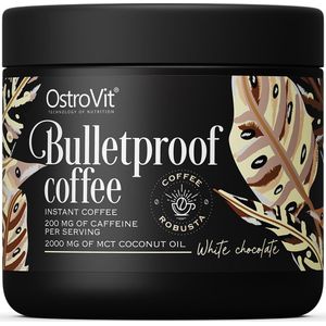 Bulletproof Coffee / koffie - Caffeine/Cafeïne - MCT-olie uit kokosnoot - 150 g - Witte chocolade Smaak! - OstroVit