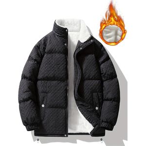 Livano Bomberjack - Winterjas - Heren - Parka Heren - Jas - Winter - Volwassen - Zwart - Maat S