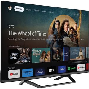 STRONG - TV 32'' (80 cm) HD SRT32HG6733C - Smart Google TV - Wifi - Chromecast - Google Assistant - 2 Ports HDMI (1 ARC) + USB Multimédia + AV + Terrestrial/Sat