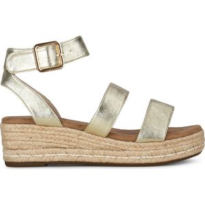 POSH by Poelman JUNE Dames Sandalen - Goud - Maat 42