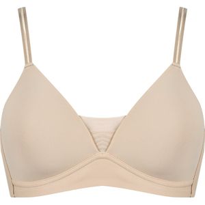 Naturana - Soft bh met mesh detail - 5758 - Beige - 75C