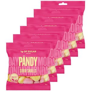 Pandy | Candy | Sour Skulls | 6 Stuks | 6 x 50 g