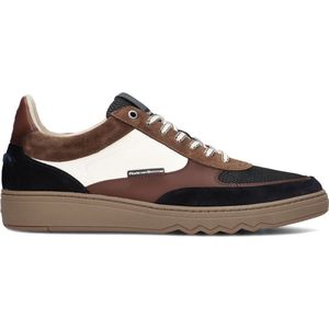 Floris Van Bommel Sfm-10143 Kupster Sneakers - Leer - Heren - Cognac - Maat 46⅔