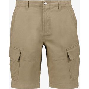 Unsigned heren cargo short beige - Maat S