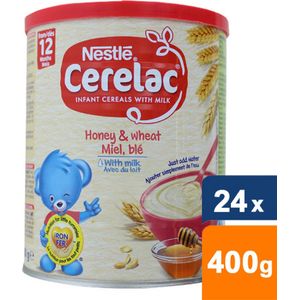 Cerelac - Baby Honing & Tarwe met Melk - 24x 400g