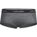 Icebreaker Sprite Hot Pants Dames Thermobroek - Gritstone - XL