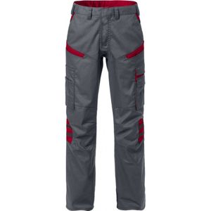 Fristads Broek Dames 2554 Stfp - Grijs/Rood - 40