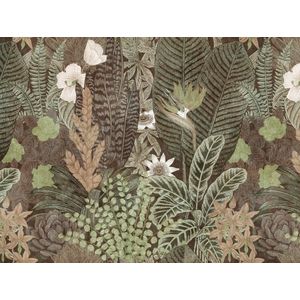 BOTANISCH FOTOBEHANG | 3,71 x 2,80 meter - A.S. Création Metropolitan Stories ""The Wall