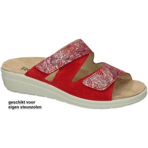 Rohde -Dames - rood - slippers & muiltjes - maat 42