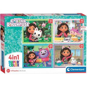 Gabby's Dollhouse Puzzel (12-24 Stukjes)