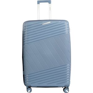 A To Z Traveller Gante - Reiskoffer 81cm - Polypropyleen - 130L - Licht blauw - TSA Slot