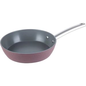 Michelino 46011 - Braadpan - Ø 28cm - Bordeau - Serie Leonidas