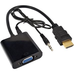 HDMI naar VGA + AUX-audio kabel adapter voor Windows / HaverCo