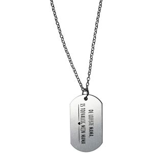 Akyol - de liefste mama is toevallig mijn mama ketting - Mama - cadeau mama - leuk cadeau voor je mama om te geven - verjaardag mama