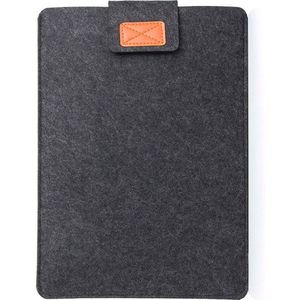 Laptoptas - Laptophoes - Laptop Sleeve - Vilt - Laptop & Tablet hoes tot 11 inch Universeel - Grijs