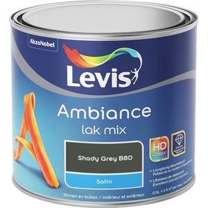 Levis Ambiance Lak Satin Mix - Shady Grey B80 - 0,5 L