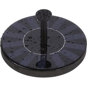 Vijver fontein op zonne-energie Solar powered fontijn met ingebouwde pomp 13.5cm diameter / HaverCo