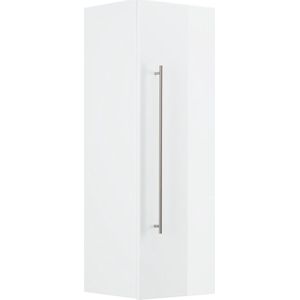 Badkamerkast Demi Wit - MDF - Breedte 35 cm - Hoogte 100 cm - Diepte 30 cm