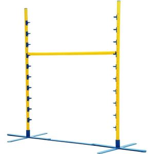 Agility Sprong Verstelbaar Met Onderlat Professioneel - Honden Training Sport en Wedstrijd - Agility en Behendigheid Hond - Outdoor Agility Toestel