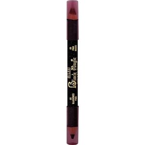 Milani - Black Magic - Eyeliner & Eye Glimmer Duo - 05 Blackened Pink | Pink Magic - Roze - 3.10 g