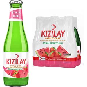 Kizilay - Mineraalwater - Watermeloen & Aardbei - 24x20 cl