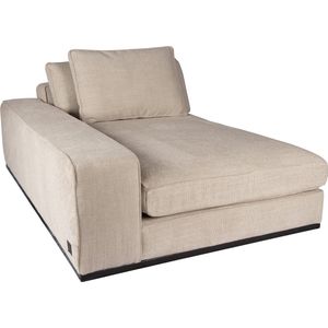 PTMD Bank Block Chaise Longue Arm L Silent Natural