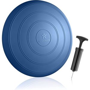 Comfort Balkussen, inclusief pomp; diameter: 33 cm; met noppen; balanskussen geschikt voor fitnesstraining, revalidatie, houdingscorrectie en evenwichtsoefeningen