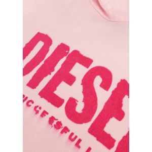 Diesel Squingy Truien & Vesten Meisjes - Sweater - Hoodie - Vest- Lichtroze - Maat 128