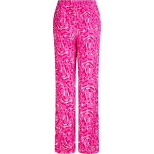 Lofty Manner Broek Trouser Madow Pd35 312 Pink Swirl Print Dames Maat - S