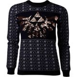 Difuzed Zelda Kersttrui Maat XS - Zwart