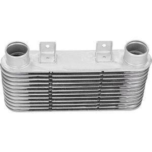 Intercooler Radiator van 52 mm - Universeel voor Auto en Motorfiets - Front Mount Aluminium met Motorkoeler