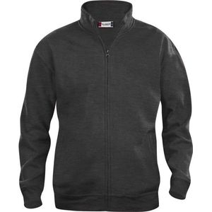 Clique - Sweatshirt zonder capuchon - Unisex - Maat S - Antraciet Grijs