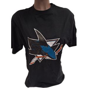 SAN JOSE SHARKS- T-SHIRT-BLACK-XXXL