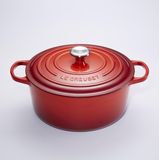 Le Creuset Braadpan Signature Kersenrood - ø 28 cm / 6.7 Liter