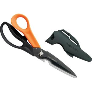 Fiskars Cuts&More Multifunctionele Schaar - met Beschermhoes - 23 cm